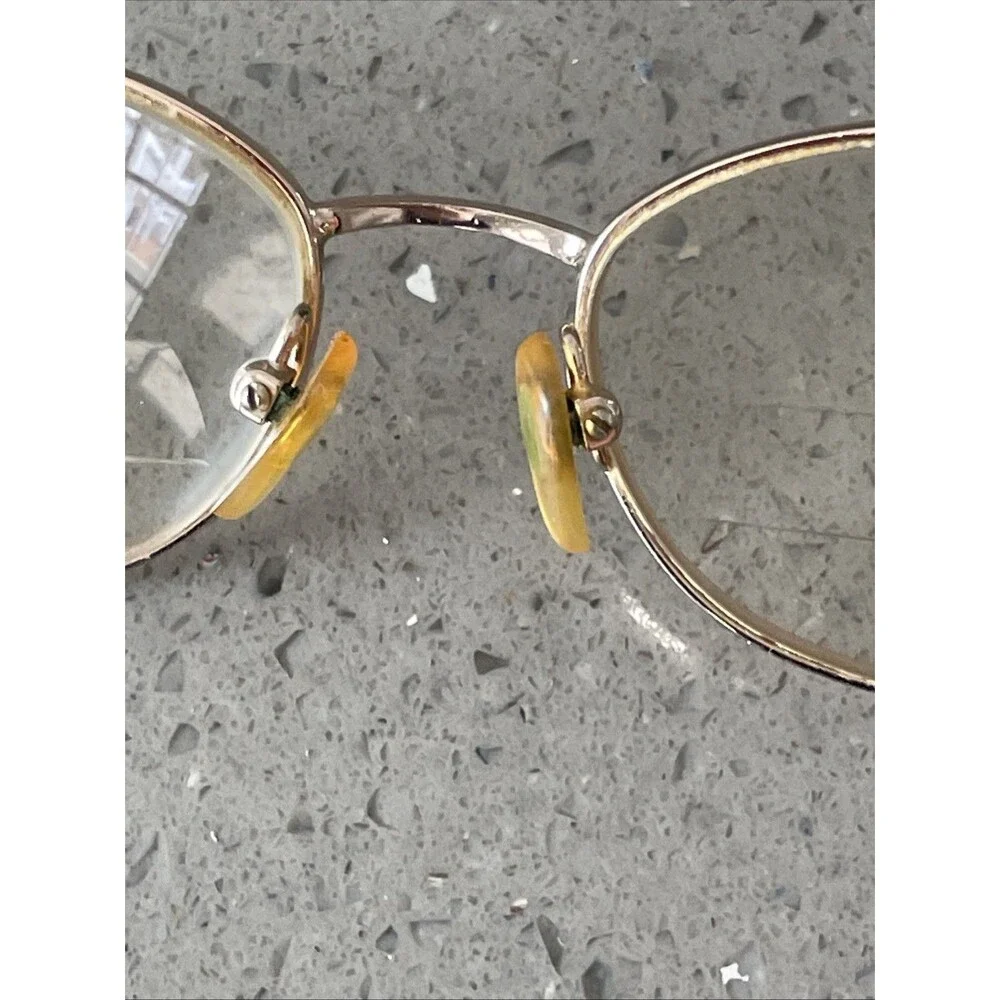 Savvy 51-16-130 Eyeglasses Frames ONLY Glasses Full Rim gold Vtg